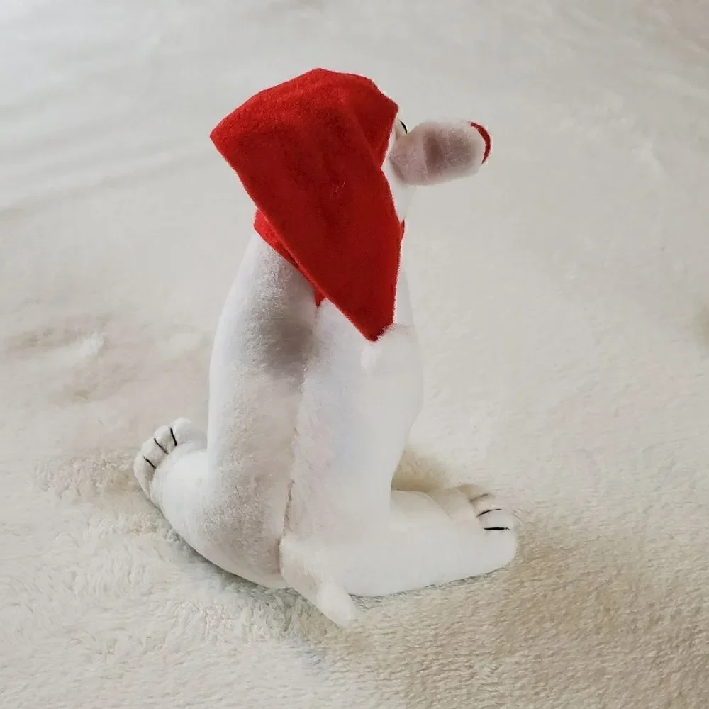 2006 Target Christmas Bull Terrier Bullseye Plush Beanie
